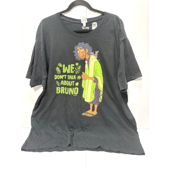 We Don’t Talk About Bruno Mens Plus Size 2XL T-Shirt Disney Encanto Graphic Tee - Picture 1 of 6